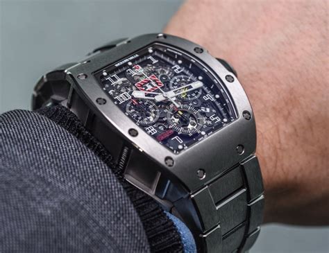 Richard Mille RM 011 Felipe Massa Watch With New Titanium Bracelet 